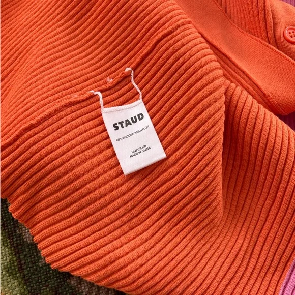 Staud Shoko Colorblock Dress - Picture 5 of 5